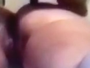 Bbw homemade porn shows me having anal with a black guy