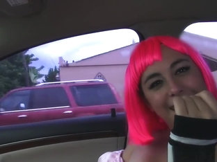 Cosplaying Chick Natalie Monroe Sucks Like A Pro