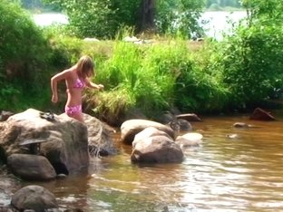 Alika & Milana Fox & Monica B. & Vicktoria Tiffany in lesbian bitches in a real college sex scene