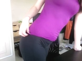 Hot Teen In Yoga Pants