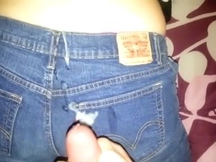 Cumming On Wifes Ass In Jeans