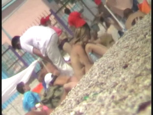 Excellent nude beach voyeur video