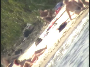 Nude Beach Sexy Girls Craze Voyeur Video