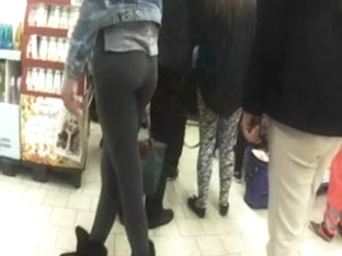 Teen In Leggings Leggins Hot Ass