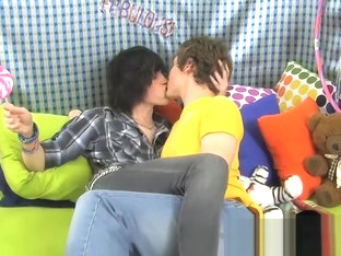 Sweet emo twink gets fucked hard by his hung buddy