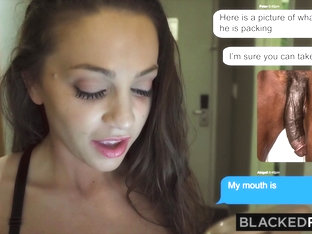 Blackedraw Abigail Mac's Husband Sets Her Up With Biggest Bbc In The World