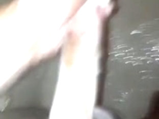 Playing in the shower