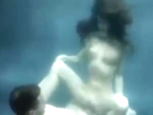 A Brunette Gets Fucked Underwater