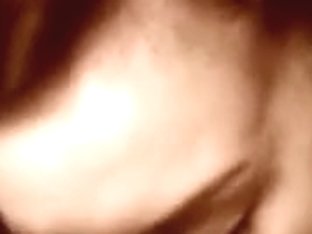 Erica blowing 10-Pounder and loving it