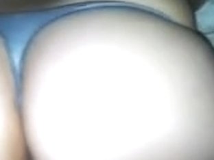 Ale large a-hole in blue strap