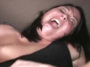 Anal Banging Threesome In A Car