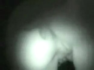Nightvision blow and cum during the time that watching porn