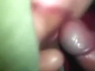 Gloryhole Slut Absorbing Cum