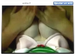 Busty French College Cutie On Livecam Playing With Her Love Muffins