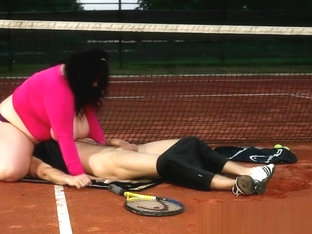 Fat Plumper Bbw Sixty Nines On Tennis Court And Loves It