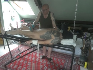 slave #03 on the Bondage Bench again