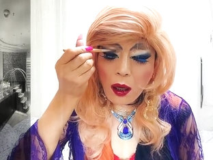 sissy girl niclo sexy fetish heavy makeup