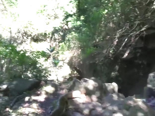 man fuck girl in nature