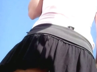 Public upskirt video of some hot cuties