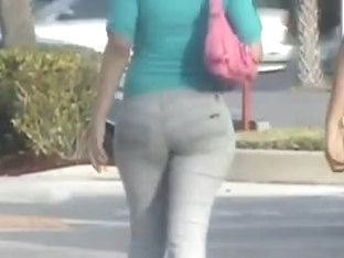 Candid Hot and Juicy Latina Asses