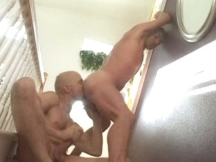 Crazy male pornstar in incredible masturbation, rimming gay sex movie