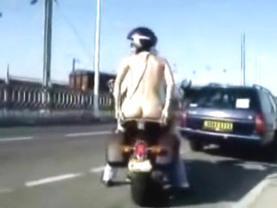 Riding The Bike While Completely Naked