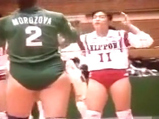 Female Volleyball Players And Their Juicy Buttocks