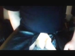 Submissive toy and cum