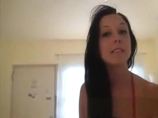 Brunette Housewife Gives Nice Pov Blowjob