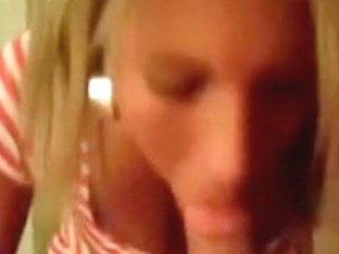 POV Blowjob Video With Hot Blonde