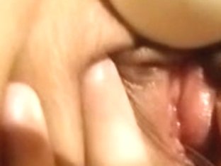 Wife playing with her Hitachi, soo hawt