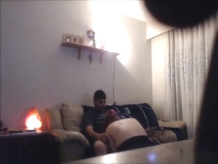 Fat Mature Couple Have Some Fun On The Couch