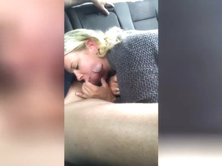 Blonde Escort Sucks Dick In My Truck