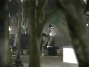 Voyeur Tapes A Black Ghetto Couple Having Sex In The Park