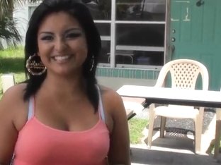 A Latina Milf Is Seduced At Some Yard Sale