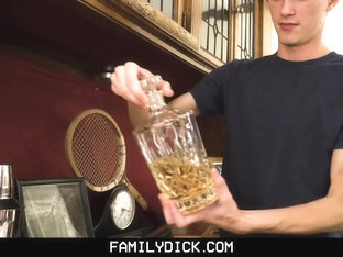 FamilyDick - Sweet older daddy pops virgin boy’s cherry