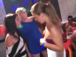Sexy party sluts at amateur group fucked after sucking