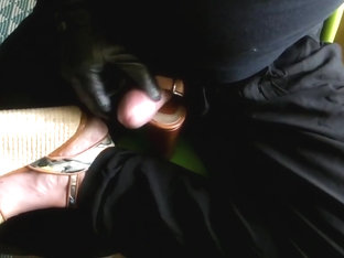 Cum on my foot with wedges