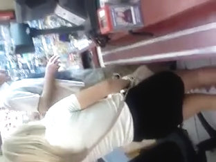 Cute Blonde In The Shop (no Nude)