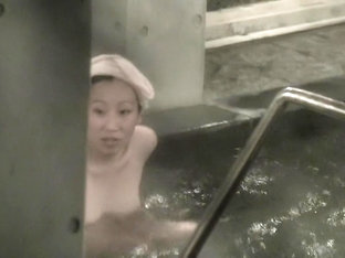 Asian MILF In Nothing But Towel On Her Head In The Pool Nri103 00