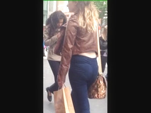 Not Daughter's Ass Walking In Public