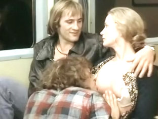 Famous Actress Gets Her Tits Sucked On A Train