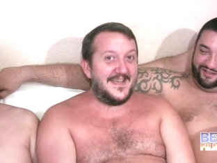 Spanish Bears Bukkake Gangbang - BearFilms