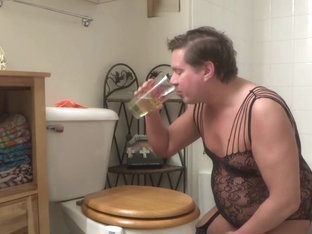 Drinking a Full Glass of My Pee