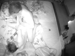 Couple fuck in the dark room