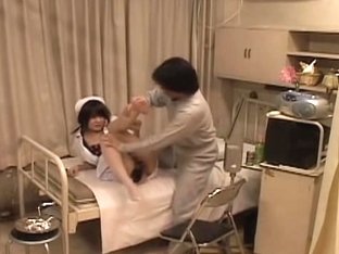 Sweet Japanese Nurse Dicked In Medical Fetish Video