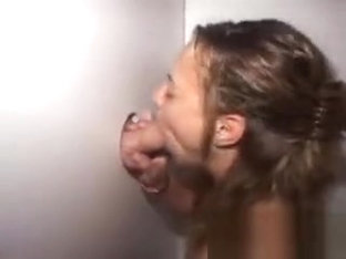 Latina Amateur Babe Sucking Dick Through Glory Hole