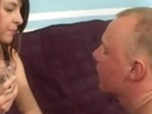Shocking Teen Gives A Guy Some Dirty Love