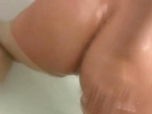 Busty Naked Wife Filmed In Bathroom