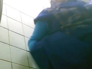 Fat Women Goes Pissing In This Toilet Spy Cam Video